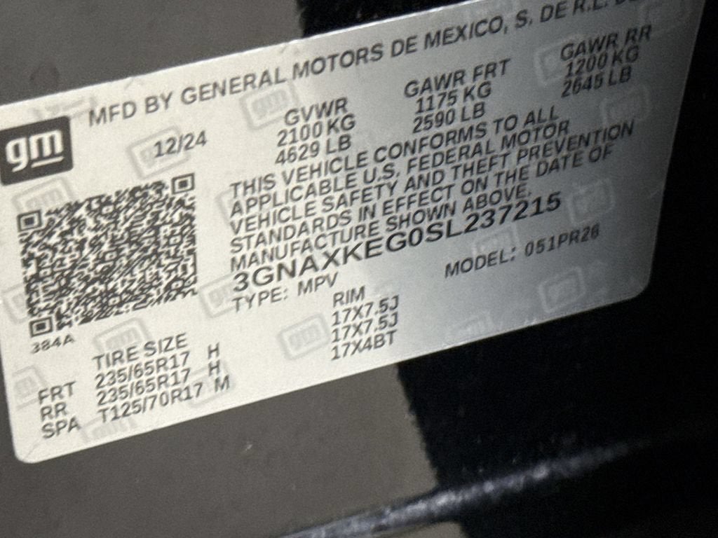 2025 Chevrolet Equinox ACTIV