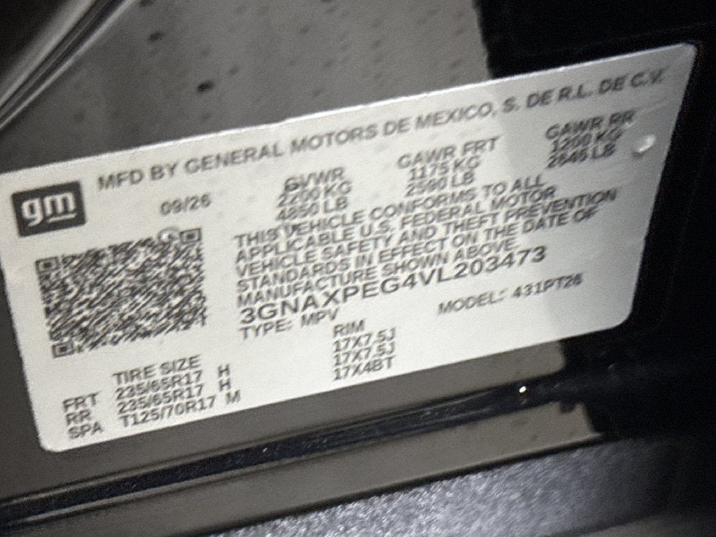 2027 Chevrolet Equinox LT
