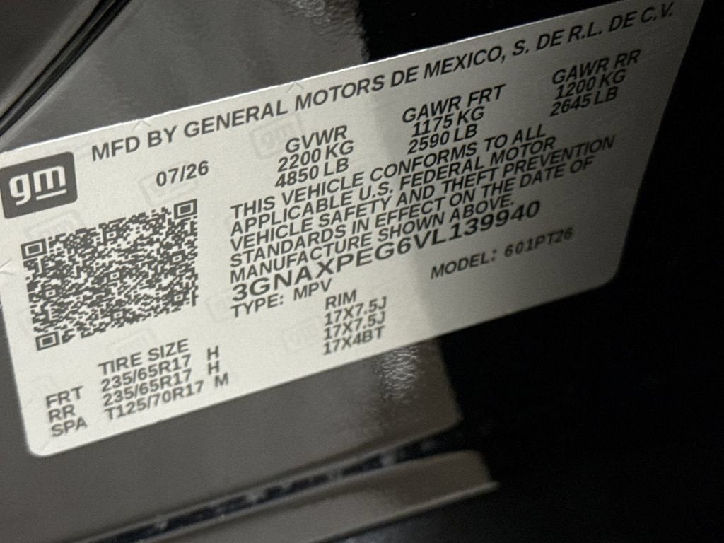 2027 Chevrolet Equinox LT