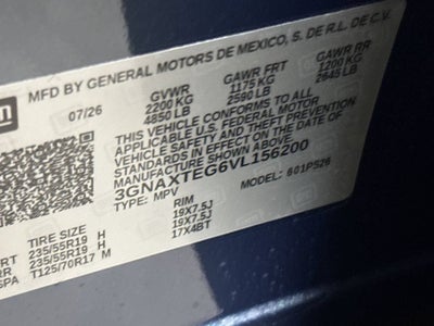 2027 Chevrolet Equinox RS