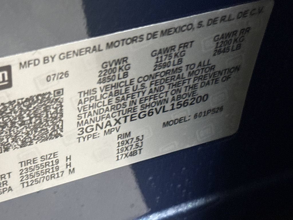 2027 Chevrolet Equinox RS