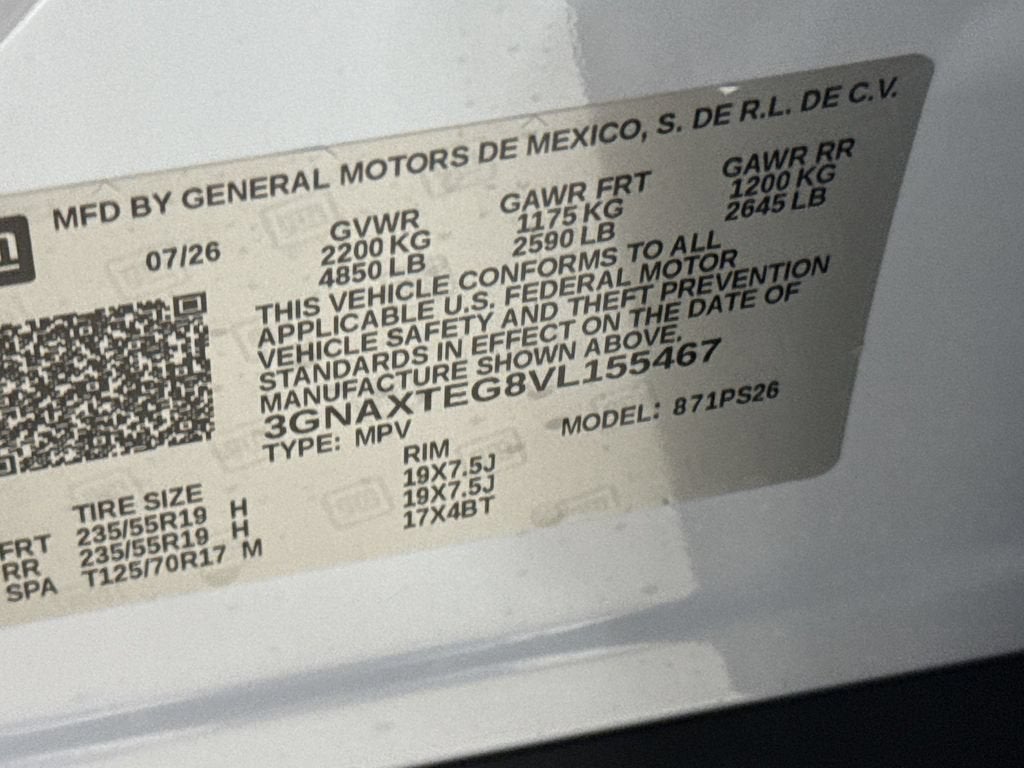2027 Chevrolet Equinox RS