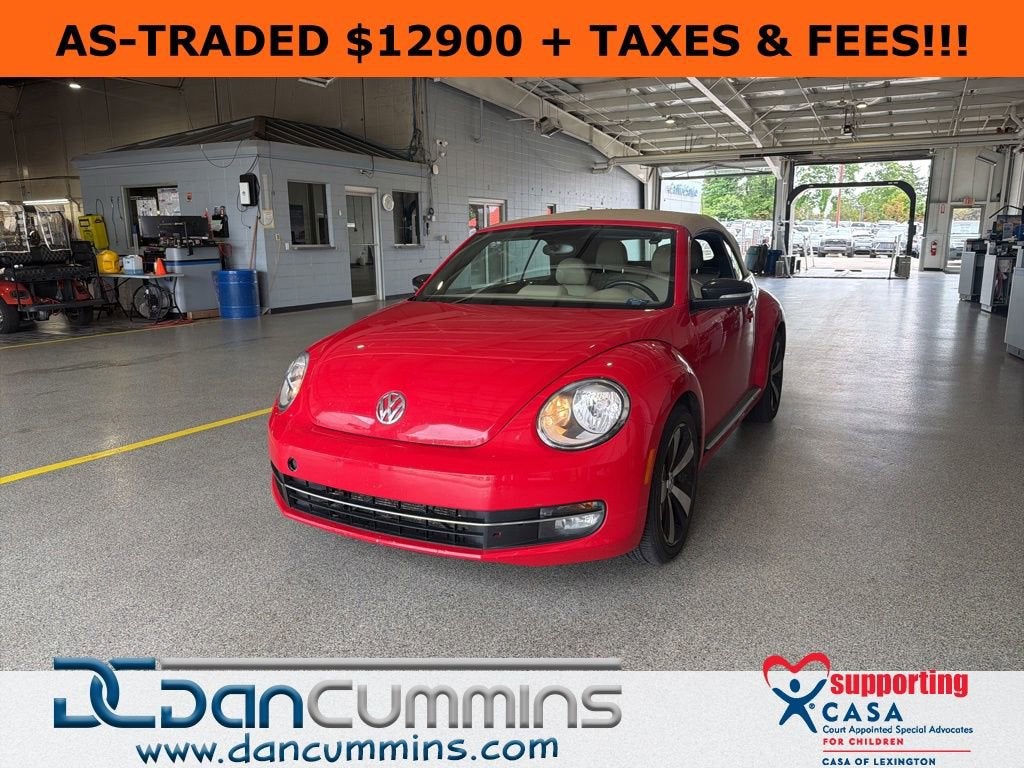 2013 Volkswagen Beetle Convertible 2.0T
