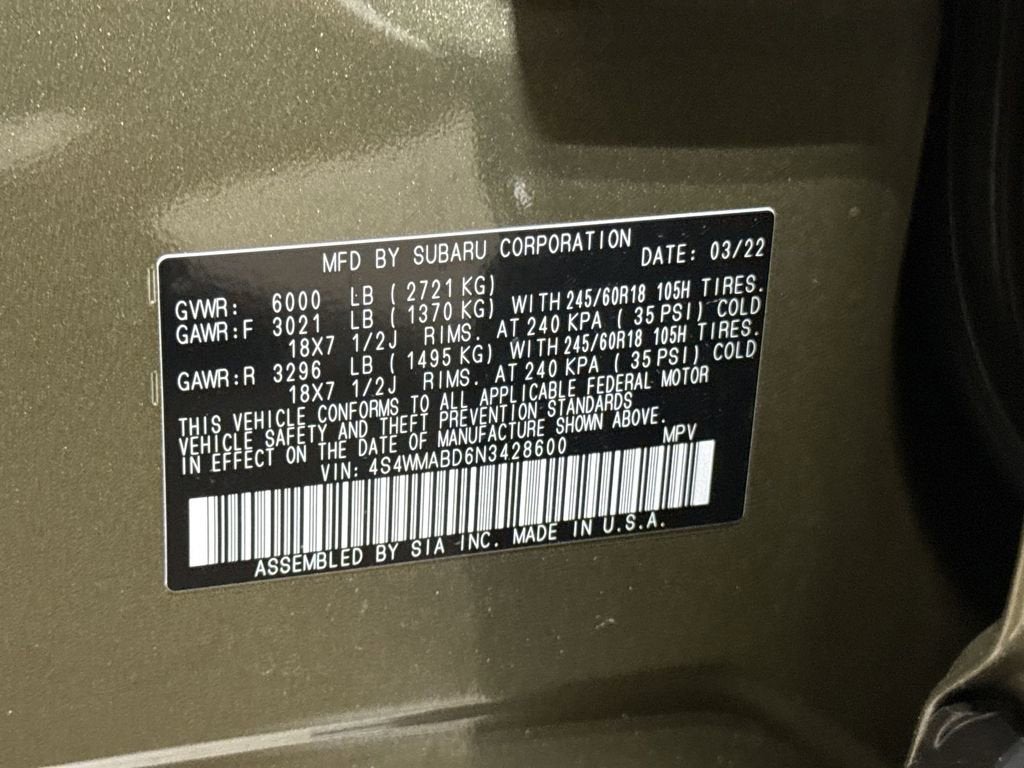 2022 Subaru Ascent Premium