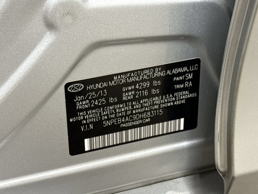 2013 Hyundai Sonata GLS