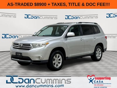 2012 Toyota Highlander FWD 4dr V6 (Natl)