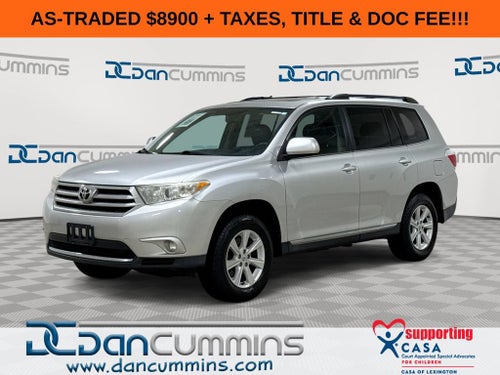 2012 Toyota Highlander FWD 4dr V6 (Natl)