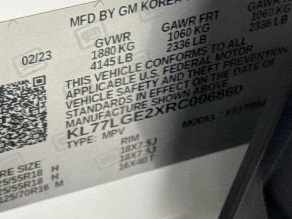 2024 Chevrolet Trax 1RS