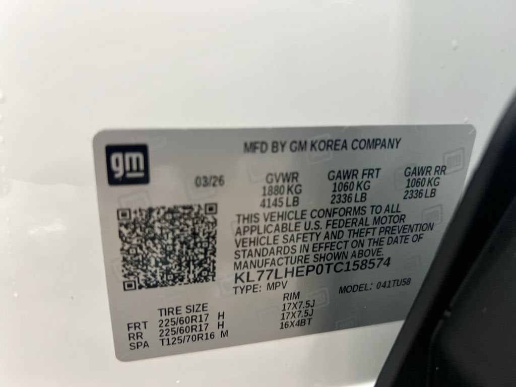2026 Chevrolet Trax LT