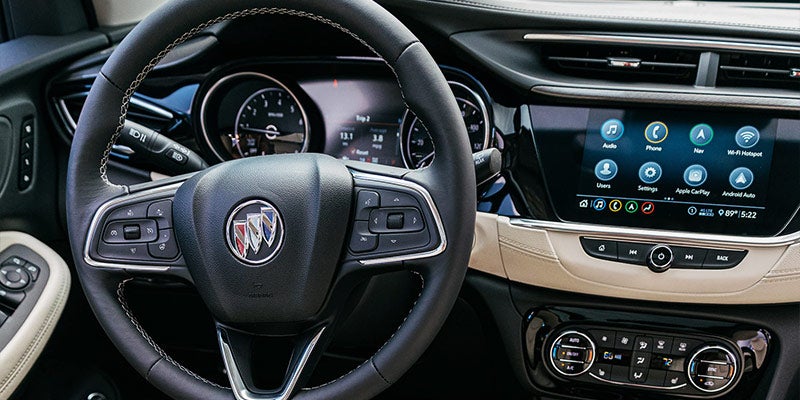 2020 Buick Encore-GX Steering wheel and Technology