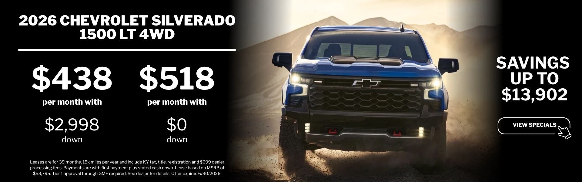Silverado Lease