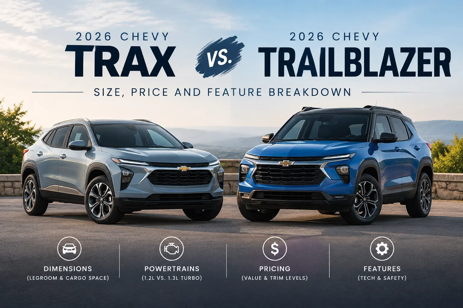 Chevy Trax vs. Chevy Trailblazer